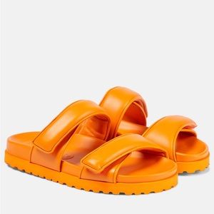 Brand New in Box Gia x Pernille Teisbaek Perni Sandals Orange 39 8.5 Borghini